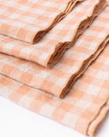 Linen Tablecloth in gingham