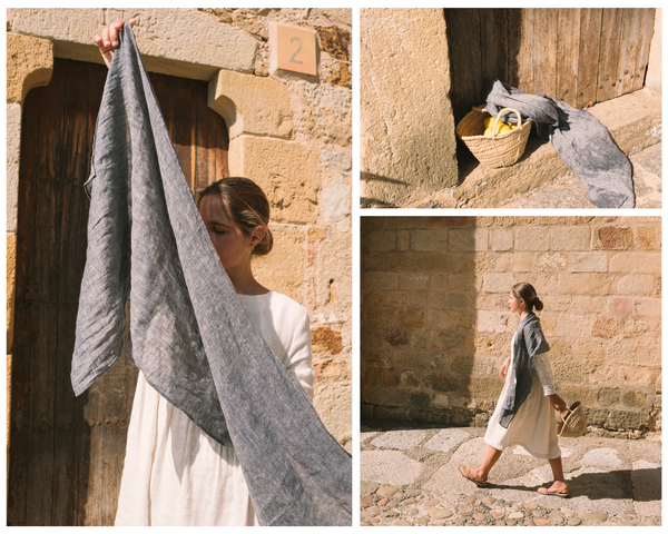 Linen scarfs for all year round