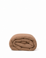 Brown Linen Duvet cover