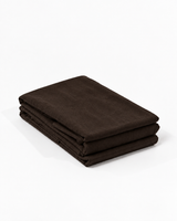 Linen Top Sheet in Chocolate