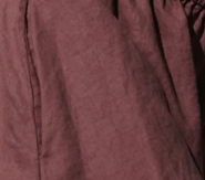 Shaina - Linen Skirt in Maroon
