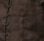 Lisa - Linen Blouse in Dark Aubergine
