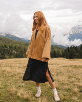 Frida - Wool Jacket in Camel