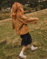 Frida - Wool Jacket in Camel