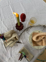 Cinnamon Melange Linen napkins set of 2