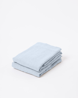 Linen Top Sheet in Light Blue