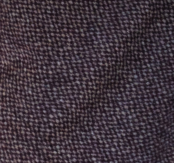 Wool Poncho in Purple