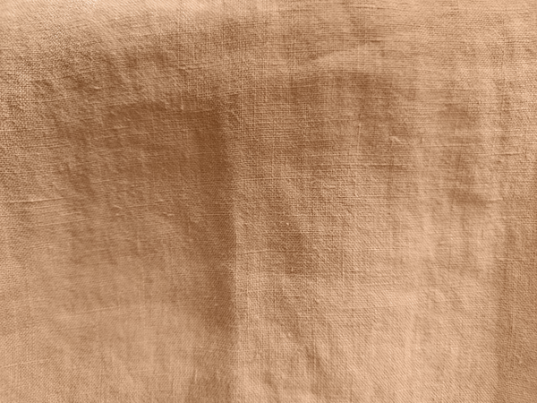Nida - Linen Dress in Peach