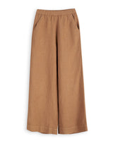 Brown Linen Trousers GEORGINA