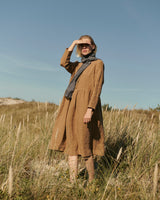 Olivia - Linen Dress in Brown Sauths Olivia - Linen Dress in Brown Sauths