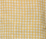 Harper - Linen Top in Yellow Gingham