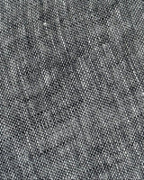 Lightweight Linen Scarf in Black Chambray