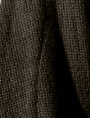 Alexis - Linen Blend Cardigan in Chocolate
