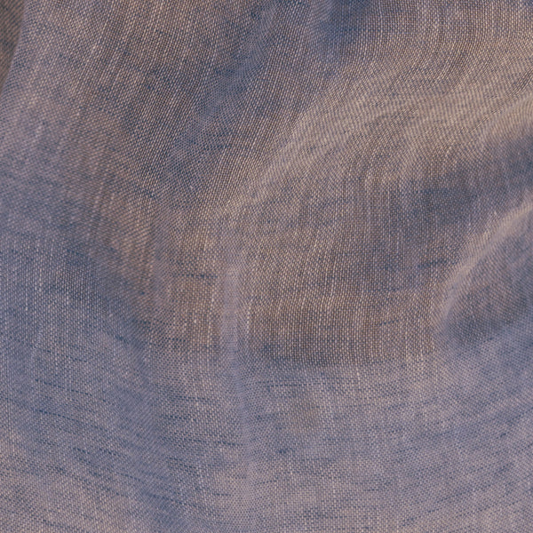 Blue Chambray linen Duvet cover