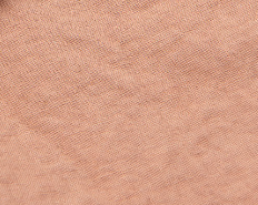 Linen fitted sheet in Dusty Rose