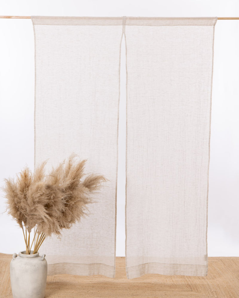 Noren Curtains in Chambray Beige – Sauths