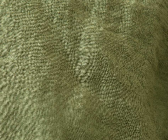 Green linen duvet cover set with 2 pillowcases