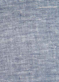 Linen Noren Curtains in Blue Chambray